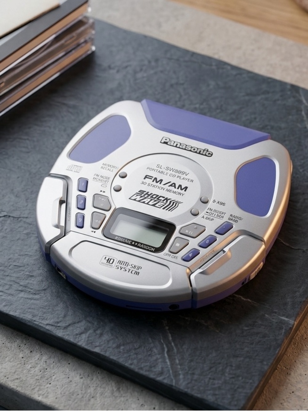 Panasonic ShockWave CD Player SL-SW899V Radi